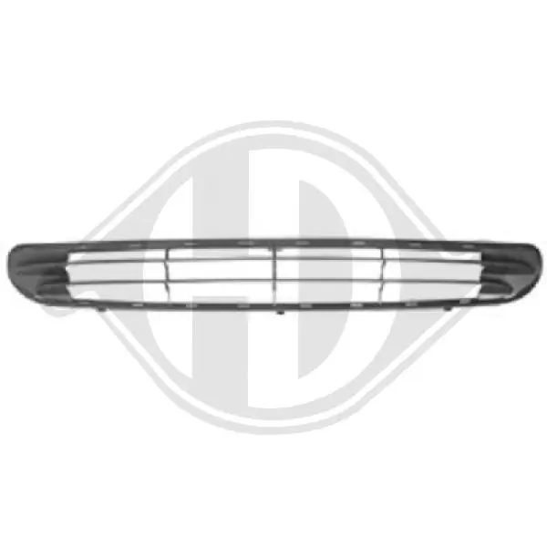 Решітка переднього бампера, центральна Starline KH2554994 ціна, від 11.48 USD