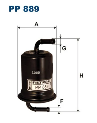 Паливний фільтр F418 NIPPON MOTORS