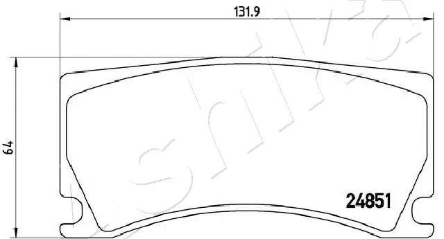 Задні гальмівні колодки Peugeot/Citroen 1675992680 ціна, від 23.79 USD