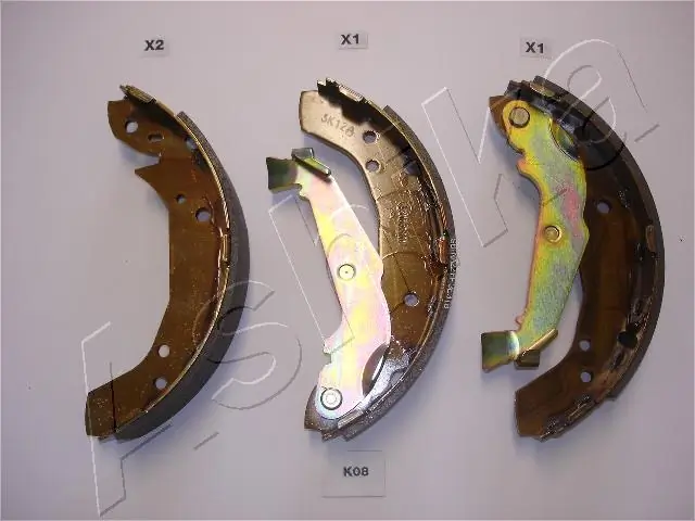 Гальма робочі задні ножні і гальмівні барабани KAP KM0703512