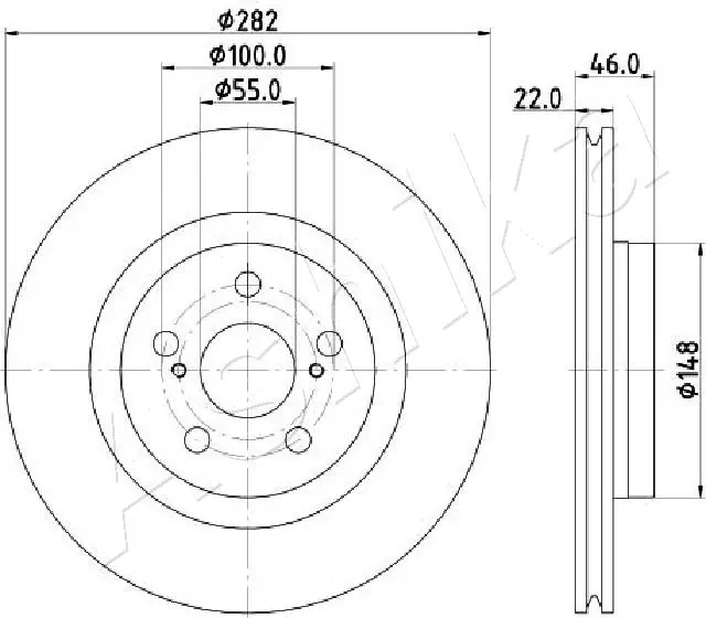 Купити 194830 Maxgear Ротор гальмівний