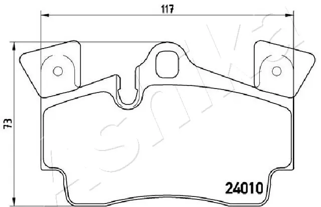 Купити Задні гальмівні колодки Opel Corsa D S07