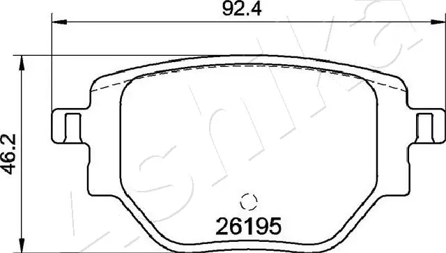 Купити 1681449980 Opel Задні колодки