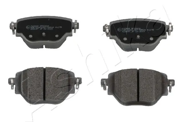 Задні гальмівні колодки Opel 1681449980 ціна, від 33.51 USD