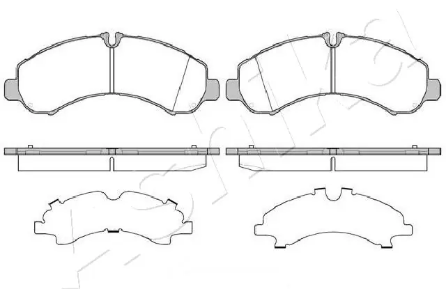 Купити MK530890 Mitsubishi Колодки гальмівні передні, дискові