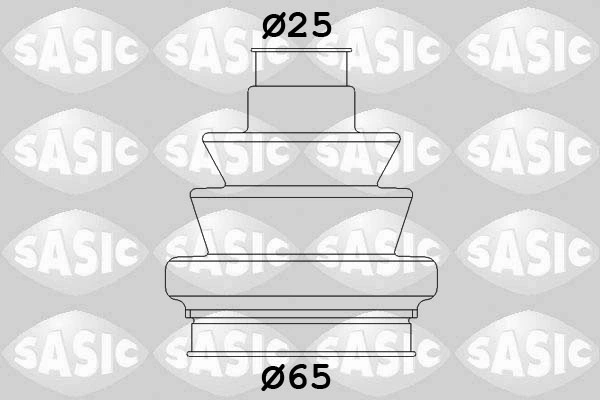 Пильник ШРКШ внутрішній, передній півосі на Opel Zafira B A05