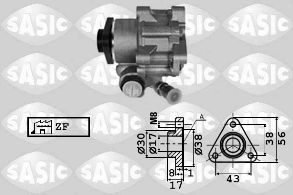 053719 GKN-Spidan Насос гідропідсилювача