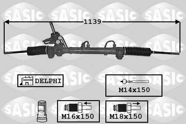 OP9215 AGR Рейковий рульовий механізм