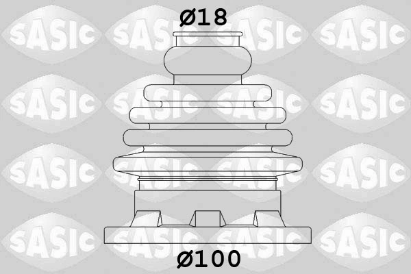 Пильник гранати внутрішній, передній півосі Volkswagen Passat B5 седан (3B3) (2000 - 2005) ціна, від 28.59 USD