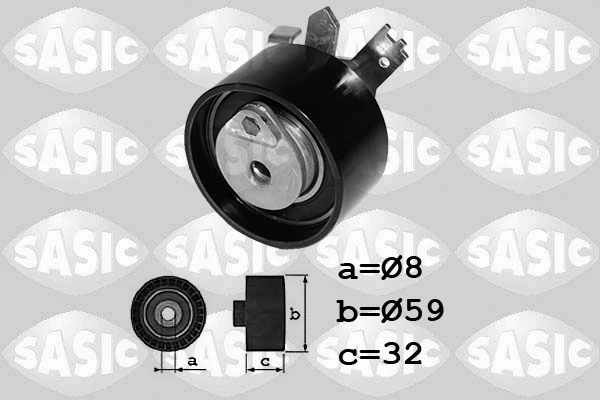 Ролик натяжителя ременя газорозподілу Mercedes A130708047R ціна, від 43.60 USD