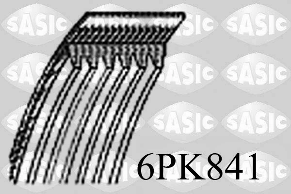 Ремінь генератора 6PK845 TOP Drive