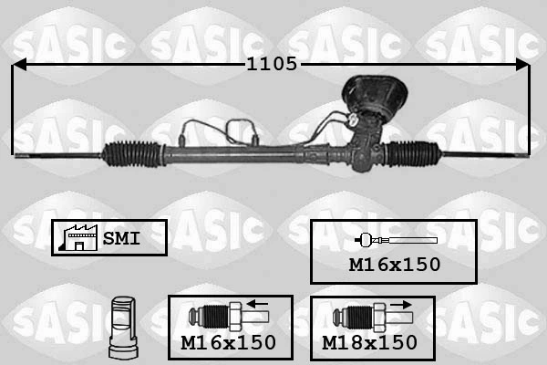 Рульова рейка RE9250 AGR