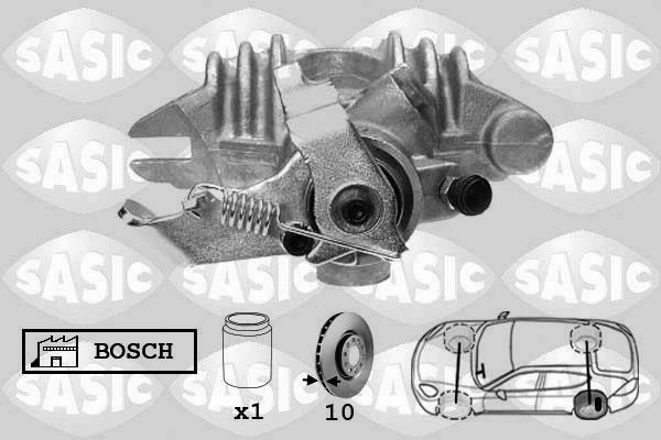 Супорт гальмівний задній лівий AND 37615213 ціна, від 55.91 USD