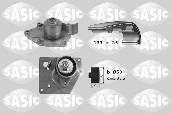 Комплект ГРМ Continental/Siemens CT1064WP1 ціна, від 103.47 USD