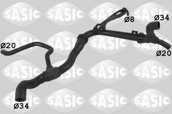 Шланг/патрубок радіатора охолодження, нижній Gates 364635 ціна, від 57.23 USD