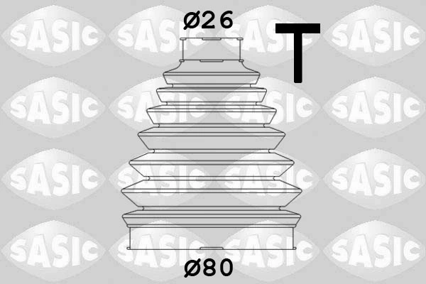 Пильник ШРКШ зовнішній DAC TY0579