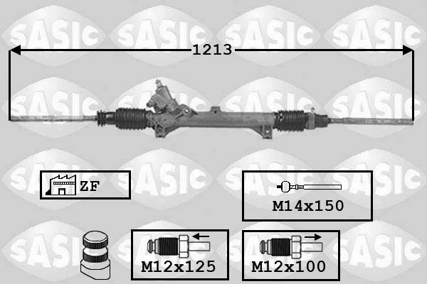 Купити R2432 Motorherz Рульова рейка