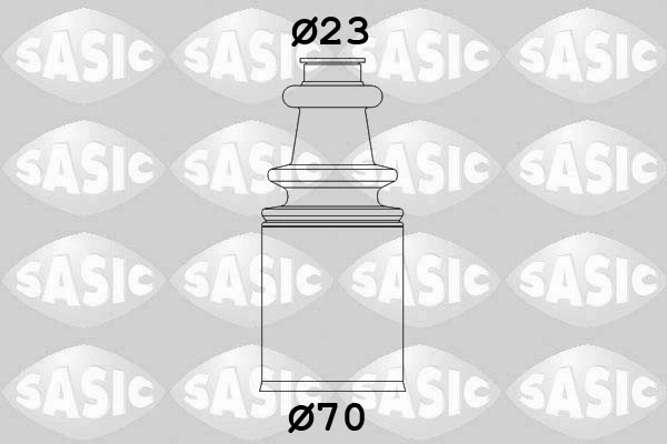 22407150K Formpart/Otoform Пильник ШРКШ внутрішній, передній півосі