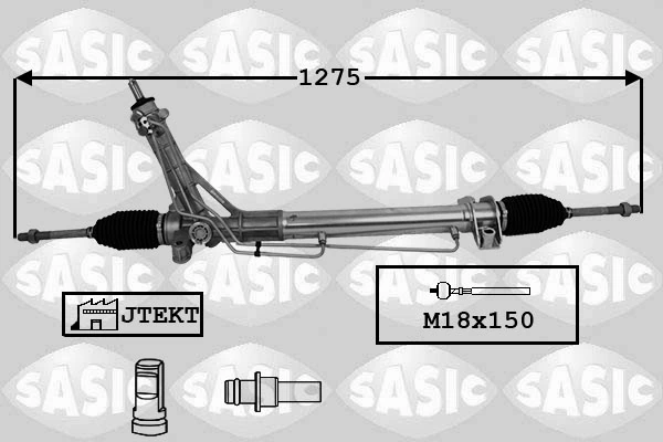 Купити R24711NW Motorherz Рульова рейка