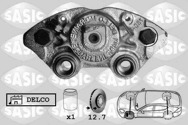 Супорт гальмівний передній лівий Opel 03487291 ціна, від 57.31 USD