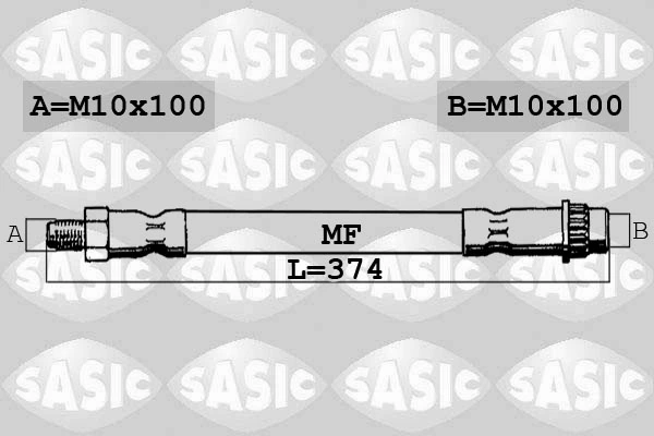 Купити 7704001954 Renault (RVI) Гальмівні шланги передні