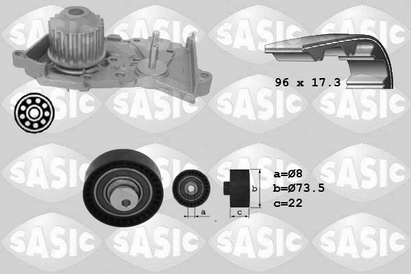 Комплект ГРМ Renault LODGY мінівен (JS) (2012 - 2026) ціна, від 112.18 USD