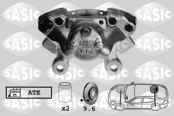 Супорт задній правий 51433813 Pro-parts