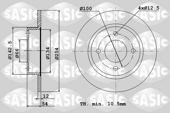 Задні дискові гальма Cifam 800218 ціна, від 31.88 USD