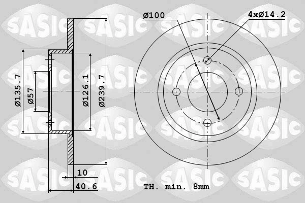 Купити Гальмівні диски Opel Corsa C F08, F68