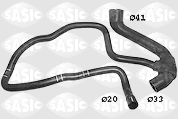 Шланг/патрубок системи охолодження Opel 13105739 ціна, від 26.80 USD
