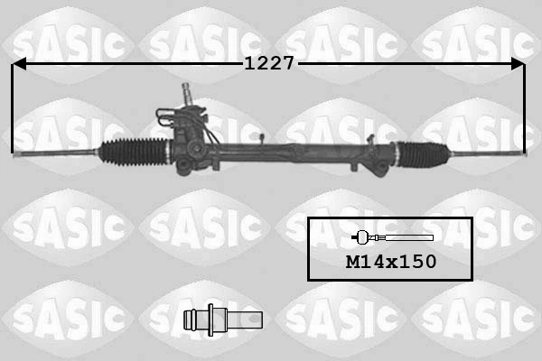 Рульова рейка 1336686R Ford
