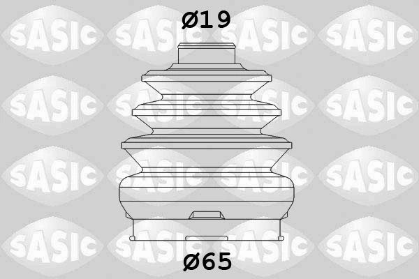 0024856 GKN-Spidan Пильник ШРКШ внутрішній, передній півосі