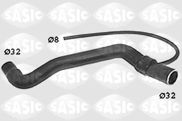 Шланг/патрубок радіатора охолодження, верхній Gates 52852 ціна, від 14.78 USD