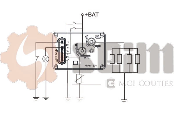 46423043 Fiat/Alfa/Lancia Реле свічок накалу