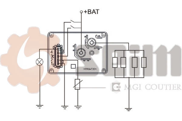 Реле накалу Alfa Romeo 146 