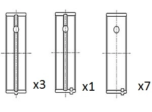 WAM402610L Britpart Підшипник ковзання клонували