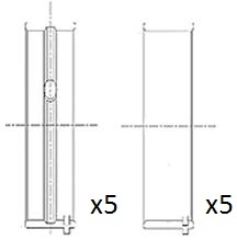 A1020335801 Mercedes Підшипник ковзання клонували