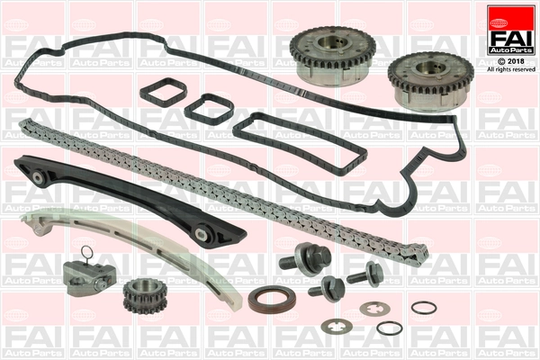 Ланцюг ГРМ, комплект Dolz SKCF074V ціна, від 209.84 USD