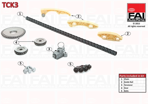 Ланцюг балансування вала Freccia FRTK081092 ціна, від 99.34 USD