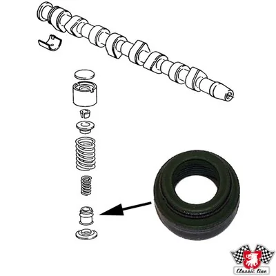 Сальник клапана (маслознімний), впуск/випуск Renault (RVI) 7700737124 ціна, від 0.44 USD