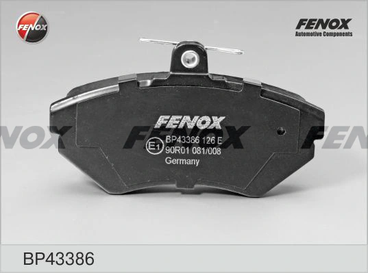 Передні тормозні колодки BPF110C ADG