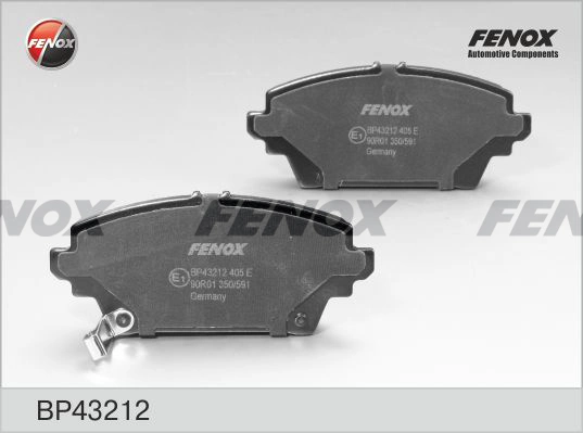 Передні гальмівні колодки на Nissan Primera  P12