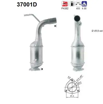 Каталізатор 99894 Bosal