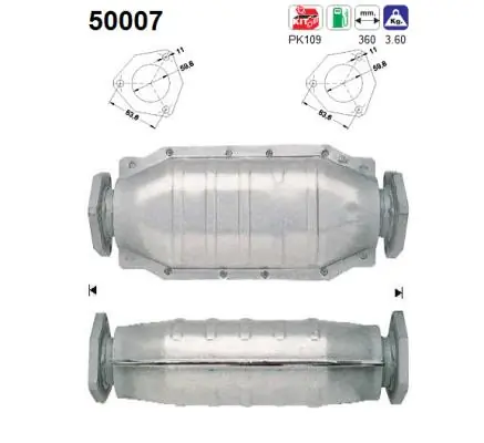 Каталізатор 96350080 Peugeot/Citroen