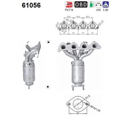 Глушник, центральна частина Edex ED1459