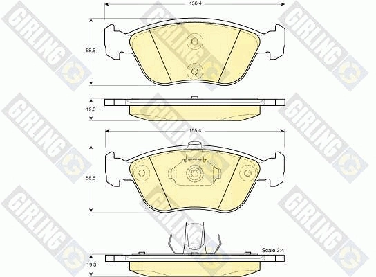 Гальмівні колодки Polcar S700306 ціна, від 20.10 USD