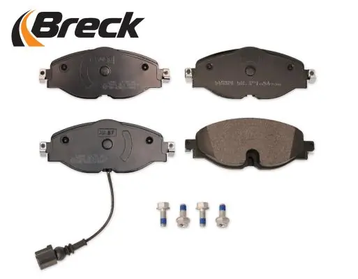 256830070100 Breck Передні гальмівні колодки