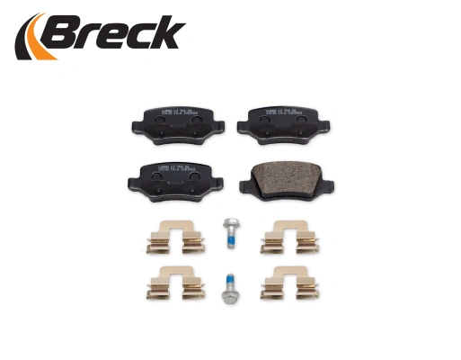 231380070400 Breck Колодки гальмівні задні, дискові
