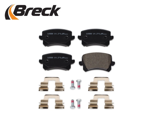 244830070410 Breck Колодки гальмівні задні, дискові