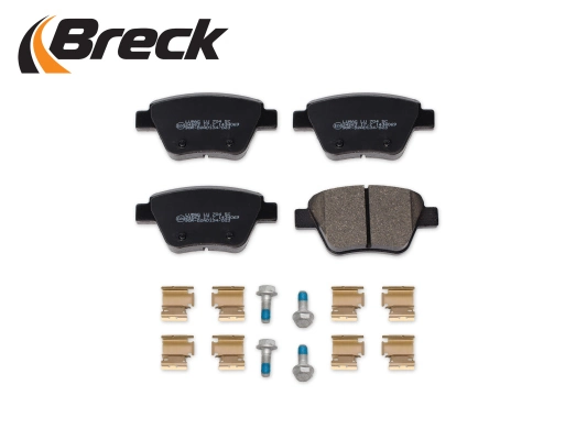245630070400 Breck Колодки гальмівні задні, дискові